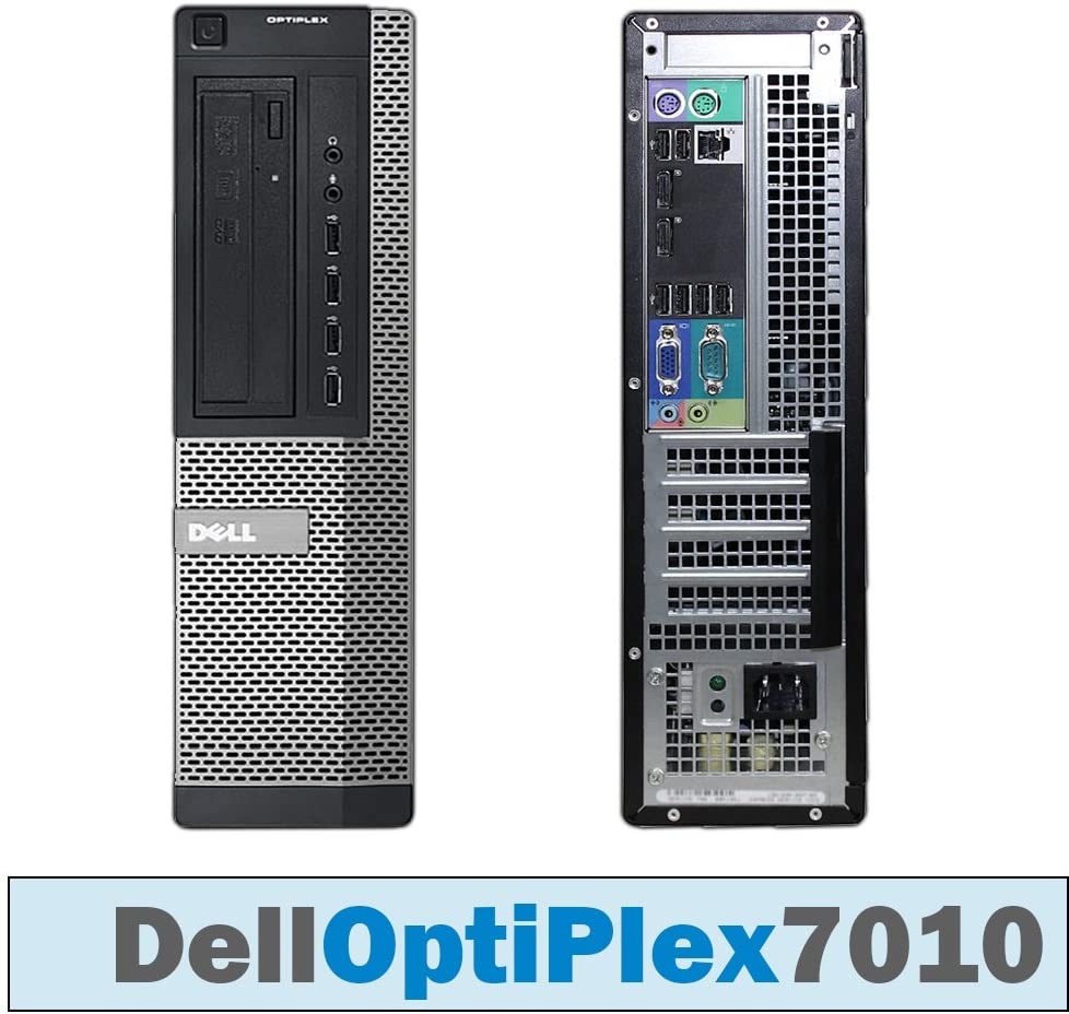 Dell OptiPlex 7010 DT/Core i5-3570 Quad @ 3.4 GHz/8GB DDR3/500GB HDD/DVD-RW/Windows 10 PRO 64 BIT