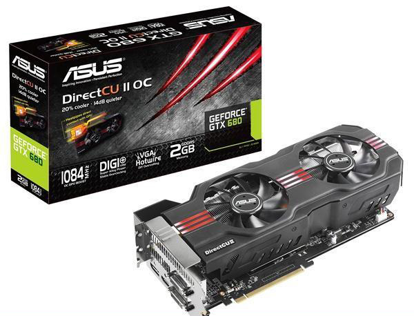 Asus GTX680-DC2O-2GD5 -  256-bit,  chuyên game