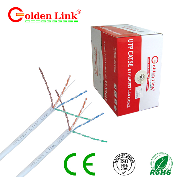 Dây cáp mạng Golden Link - 4 pair (UTP Cat 5e) màu trắng