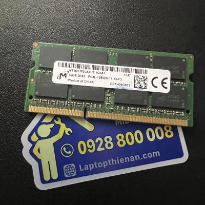 RAM DDR3L Laptop 16GB MT1600Mhz (PC3L 12800 SODIMM 1.35V)